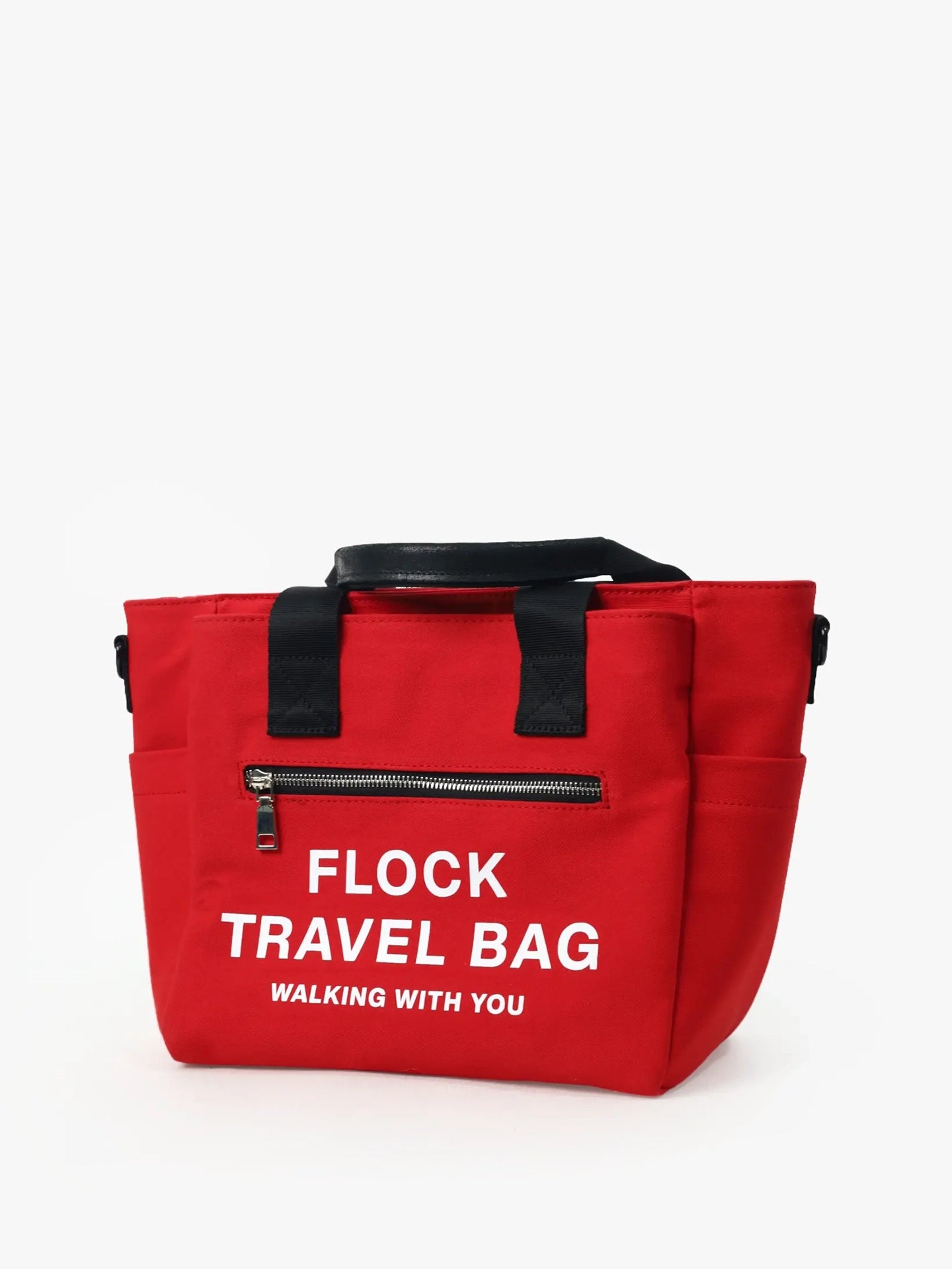 Totebag Canvas Voyage Rojo Perfil