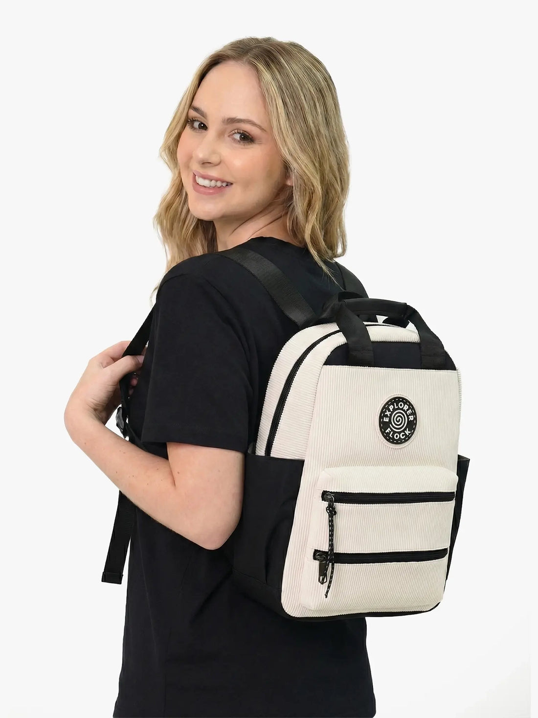 Totepack Cora Wave Beige Frente