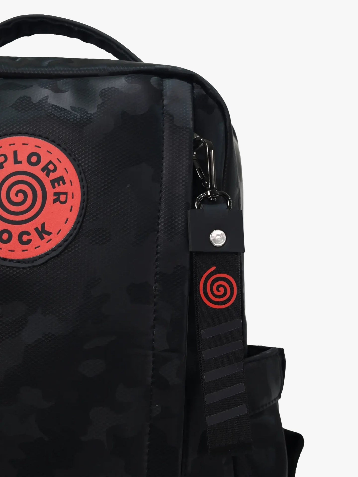 Morral Explorer Seal Negro Detalle