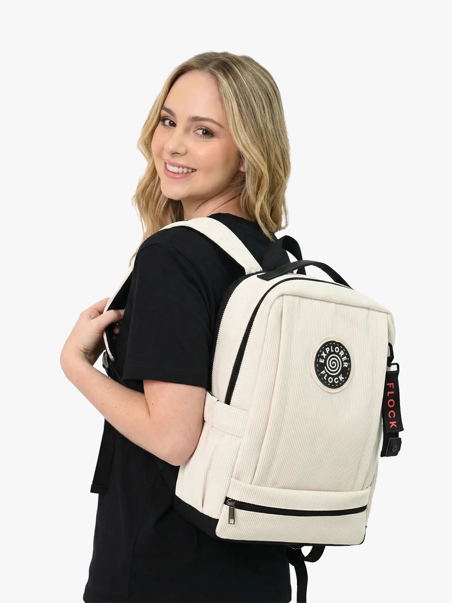 Morral Explorer Wave Beige Modelo