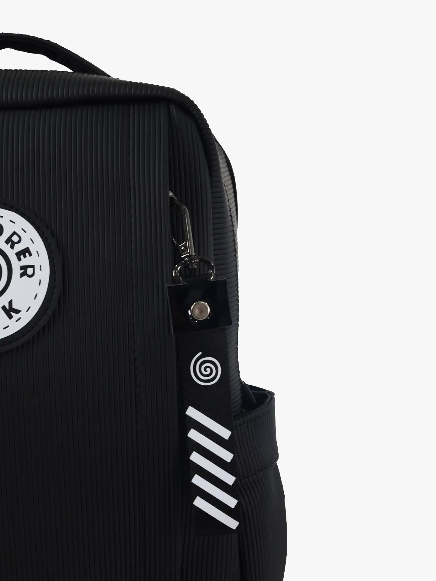 Morral Explorer Wave Negro Detalle