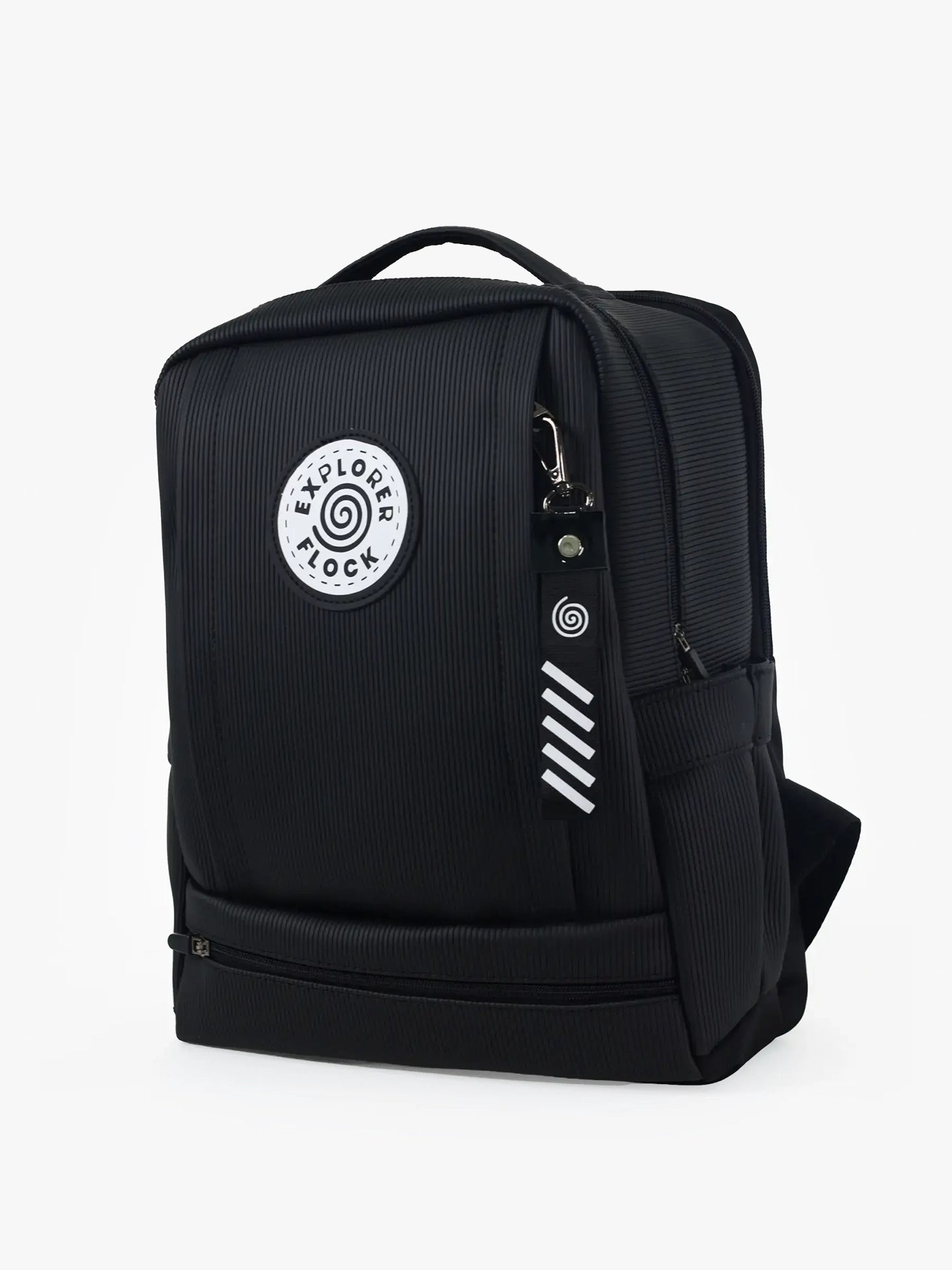 Morral Explorer Wave Negro Perfil