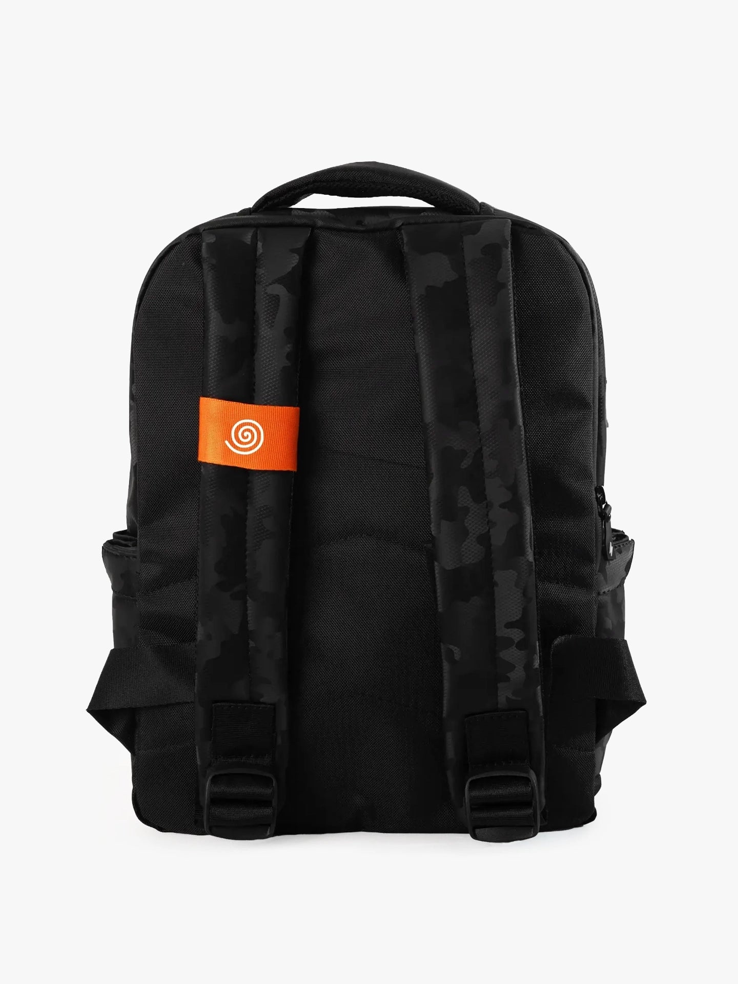 Morral Flock Camo Negro Espalda