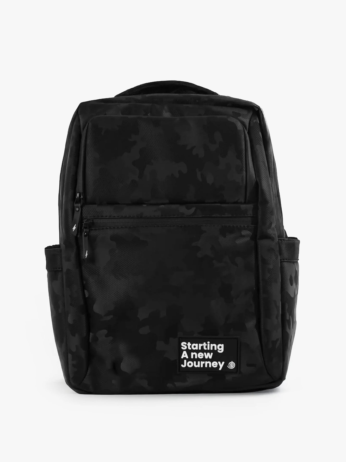 Morral Flock Camo Negro Frente