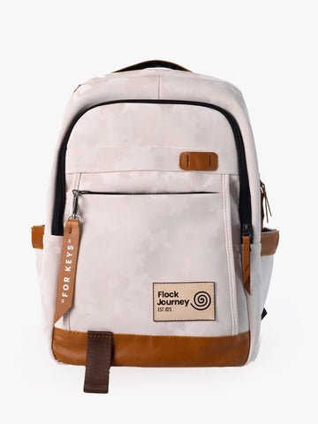 Morral Traveler Camo Beige Frente