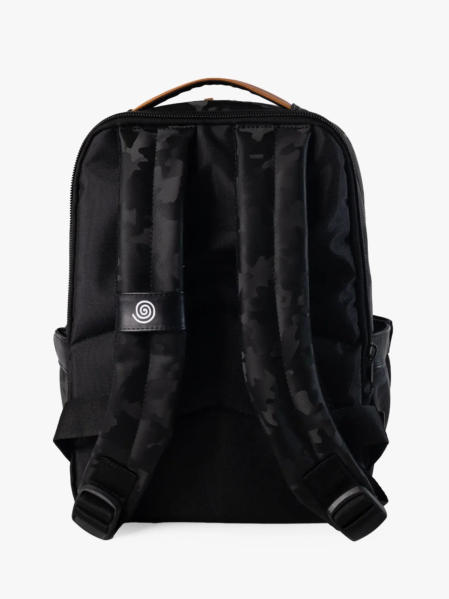 Morral Traveler Camo Negro Espalda