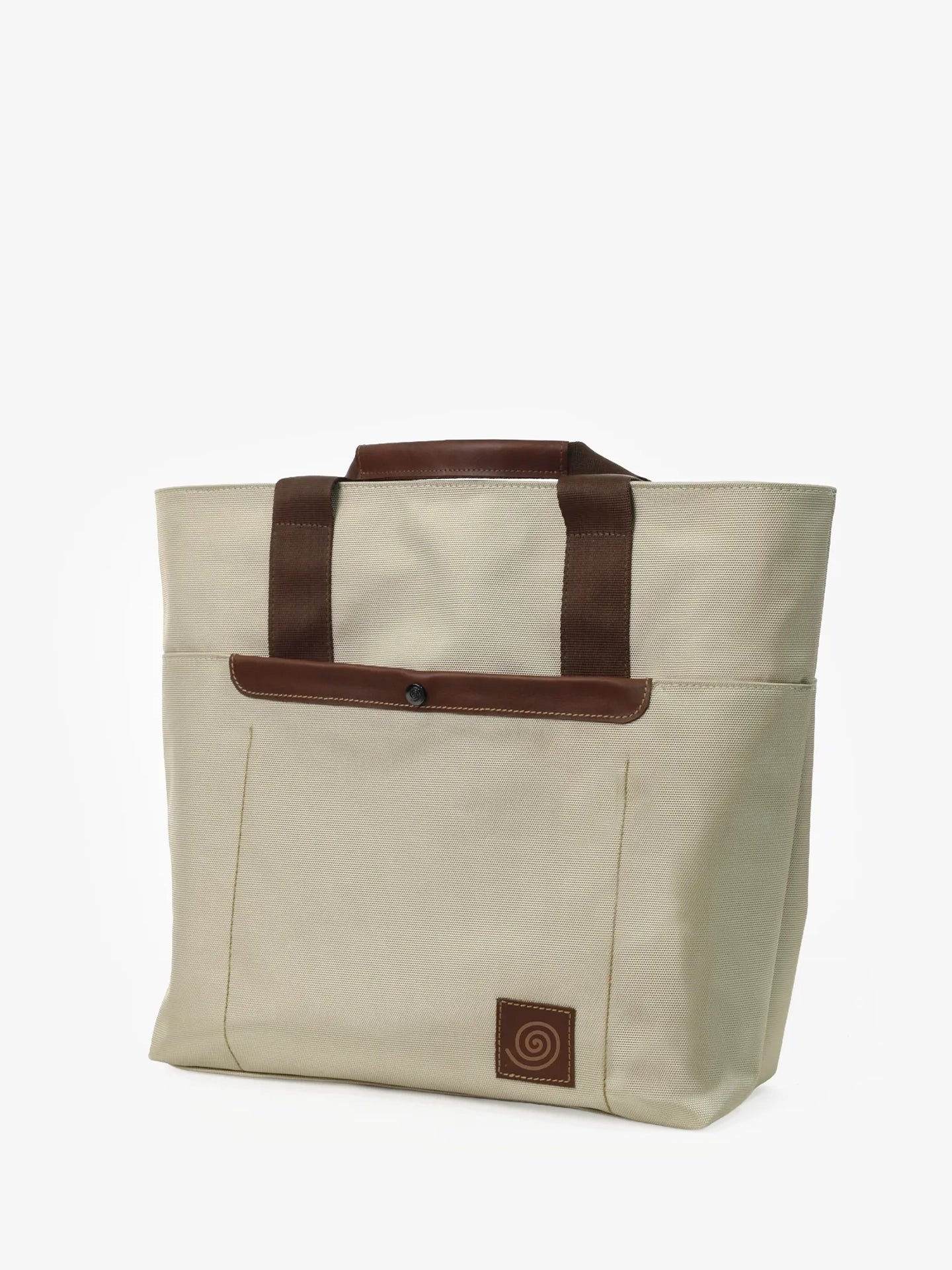 Totebag Nomad Classic Beige Perfil
