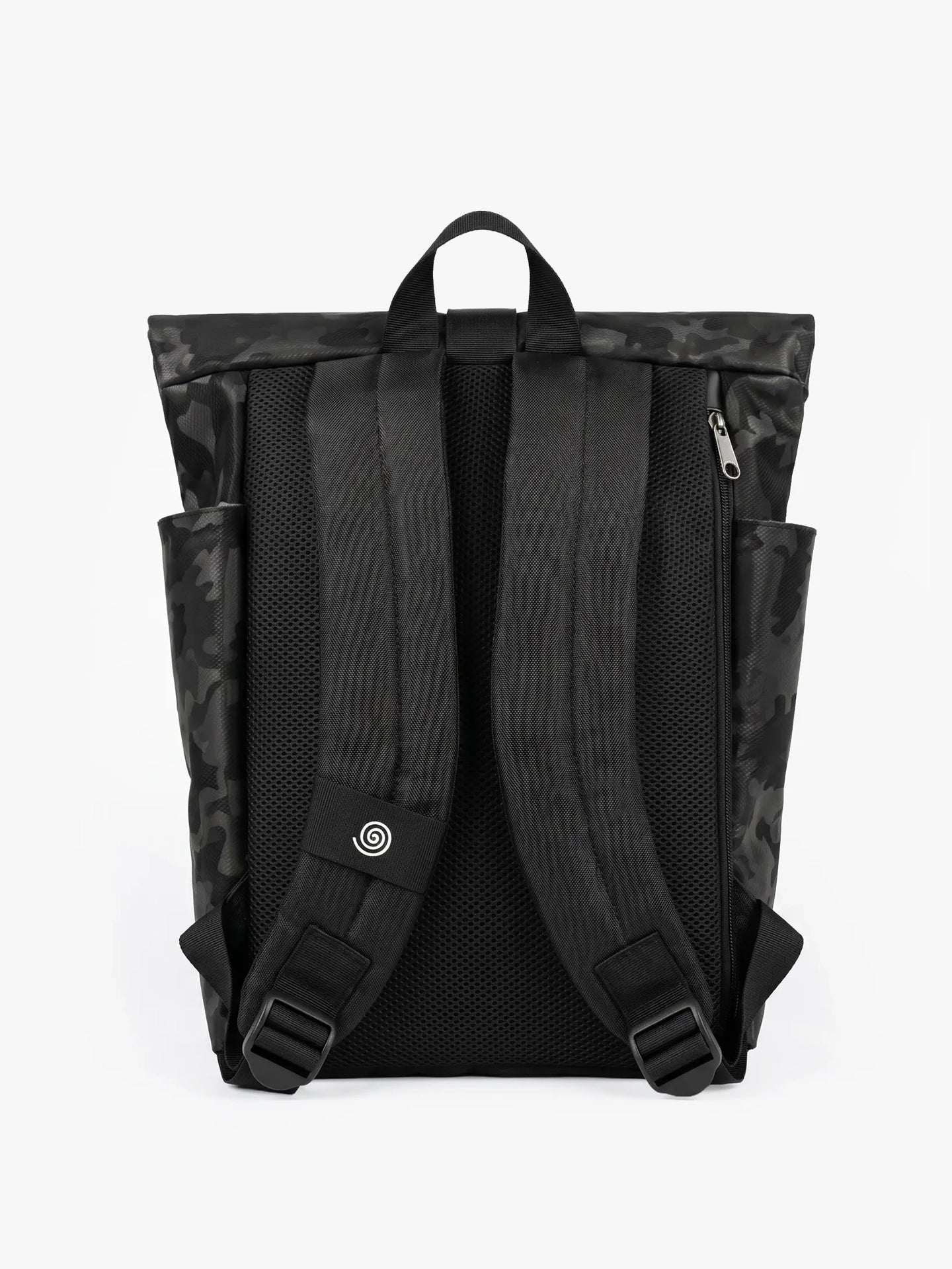 Rolltop Lokari Camo Negro Espalda