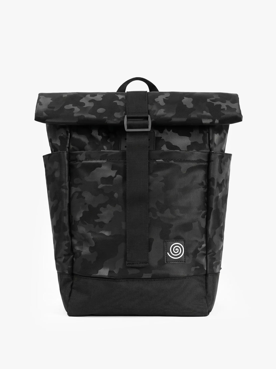 Rolltop Lokari Camo Negro Frente
