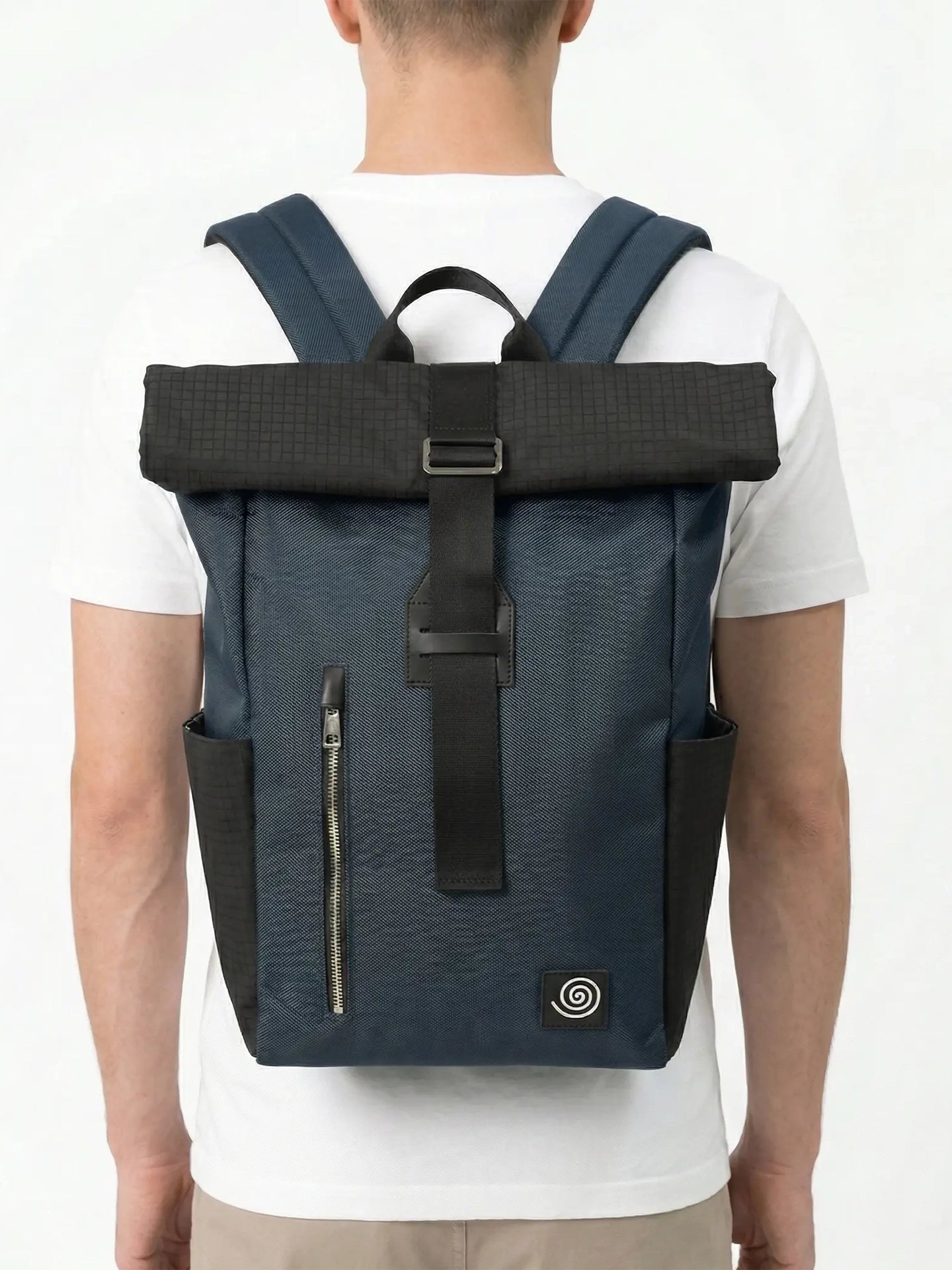 Rolltop Lokari Classic Azul Modelo