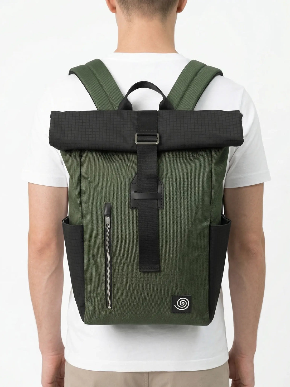 Rolltop Lokari Classic Verde Frente