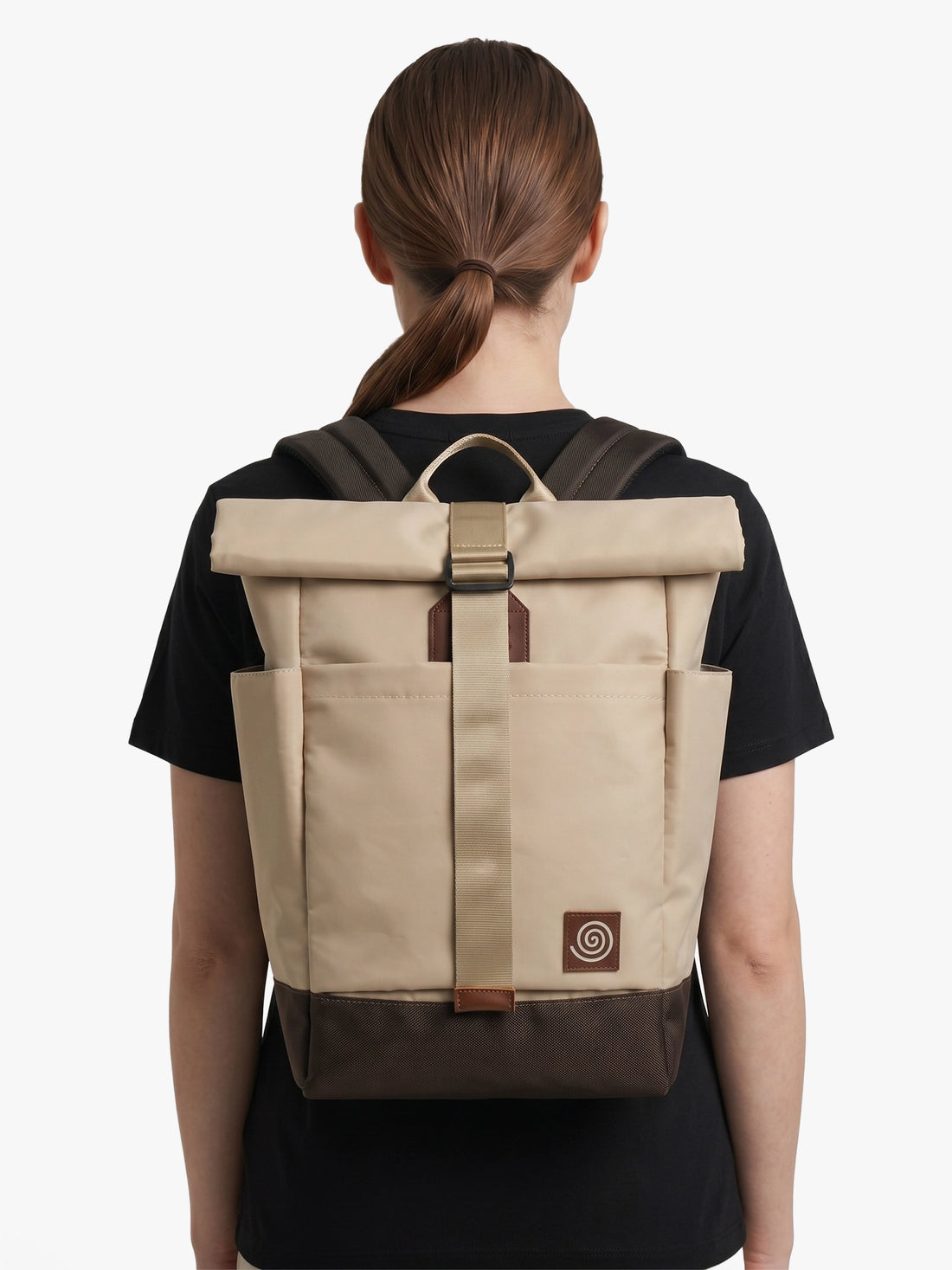 Rolltop Lokari Croma Beige Frente