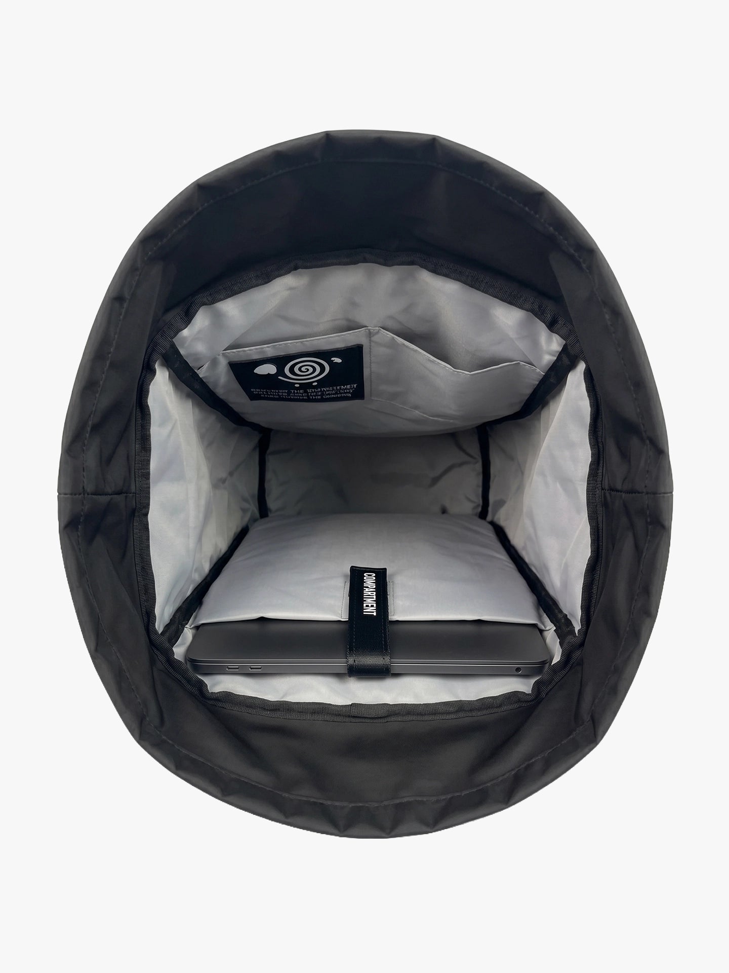 Rolltop Lokari Croma Negro Interior