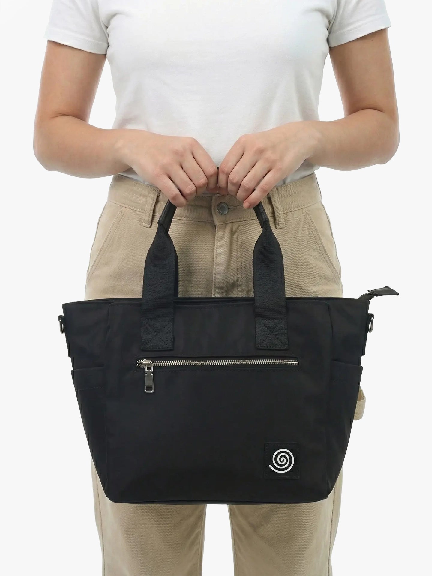 Totebag Canvas Croma Negro Modelo