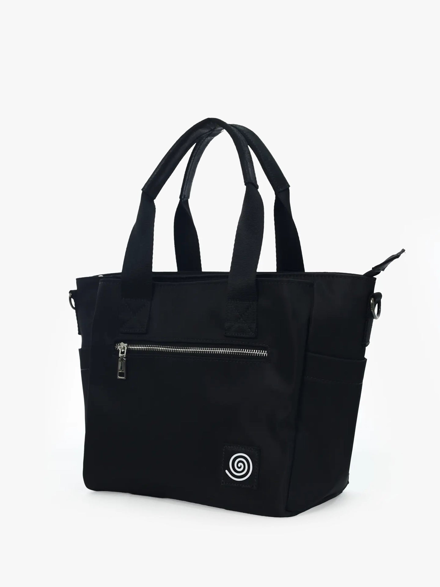 Totebag Canvas Croma Negro Perfil