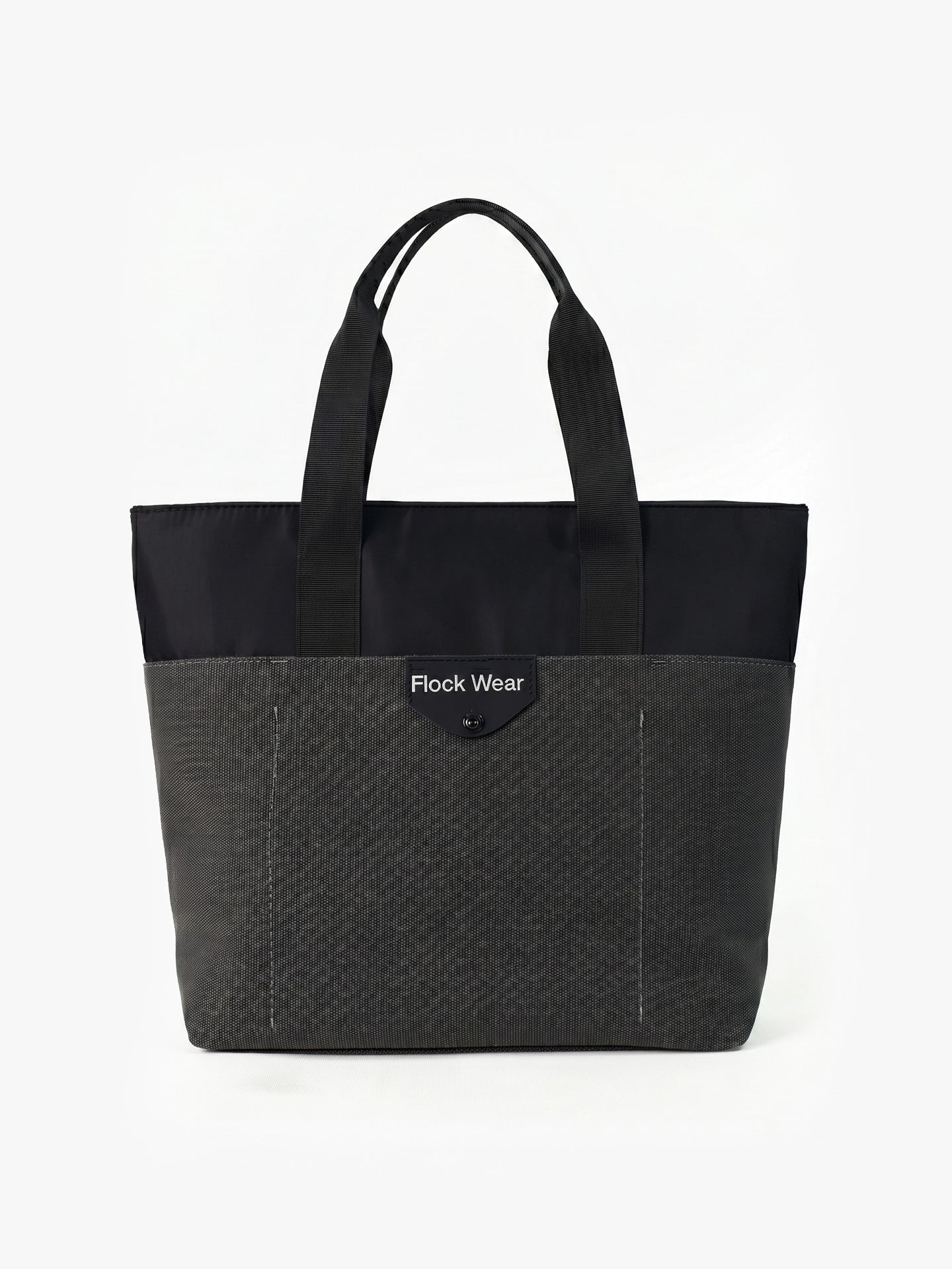 Totebag Nomad Twill Negro Frente