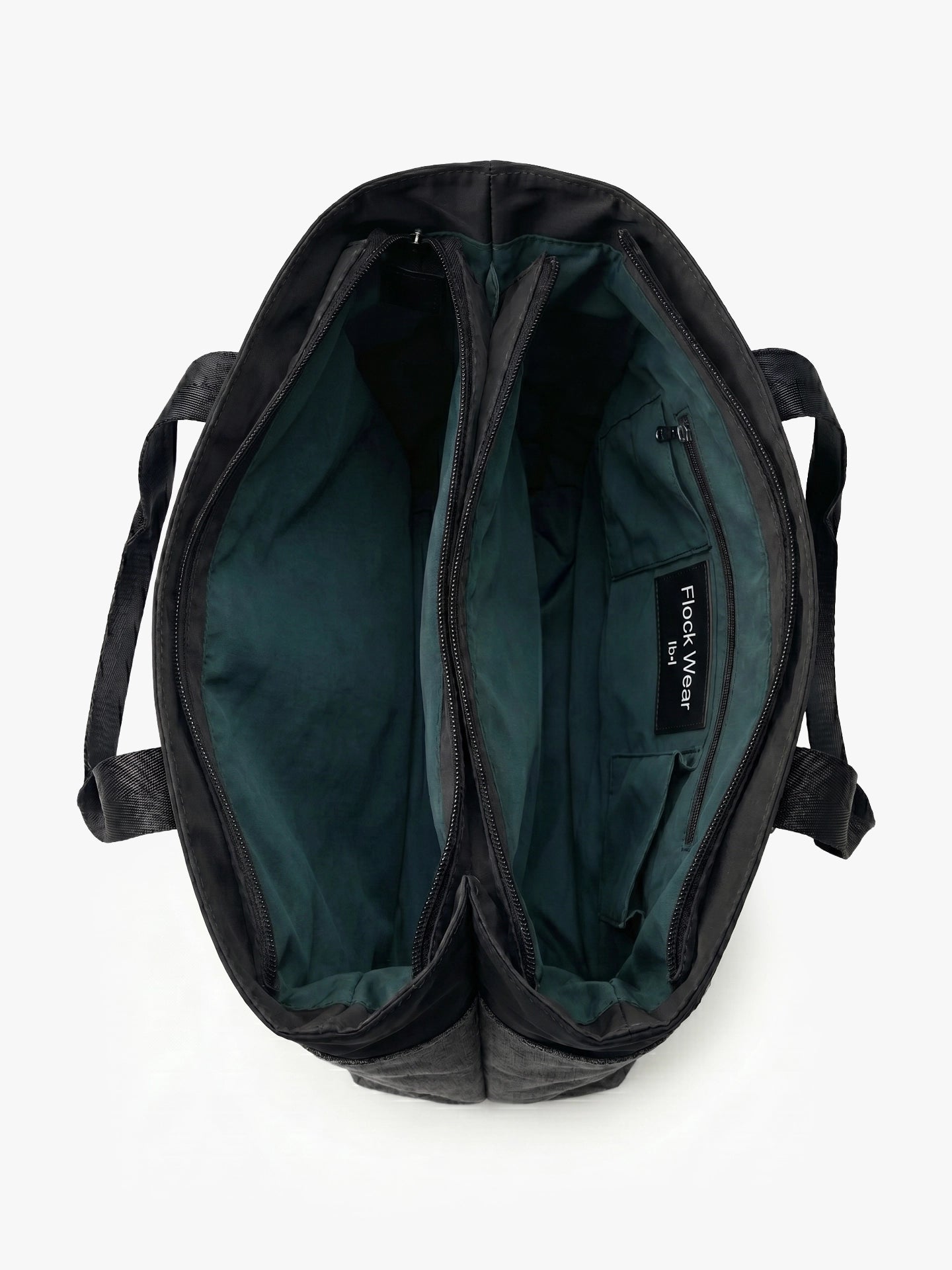 Totebag Nomad Twill Negro Interior