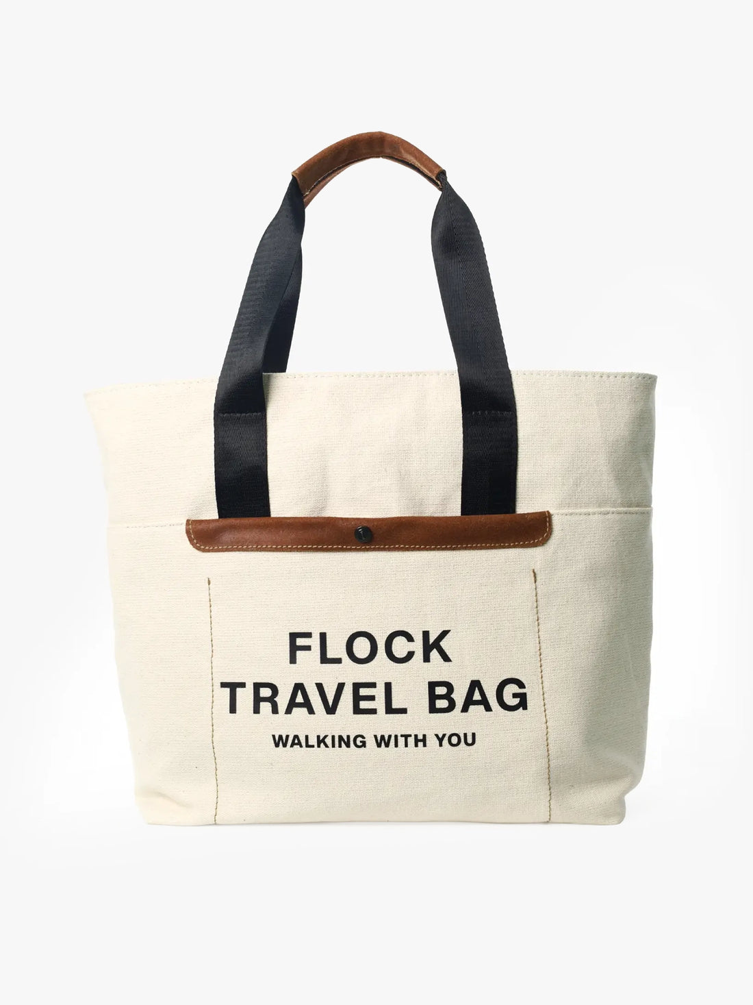 Totebag Nomad Voyage Crema Frente