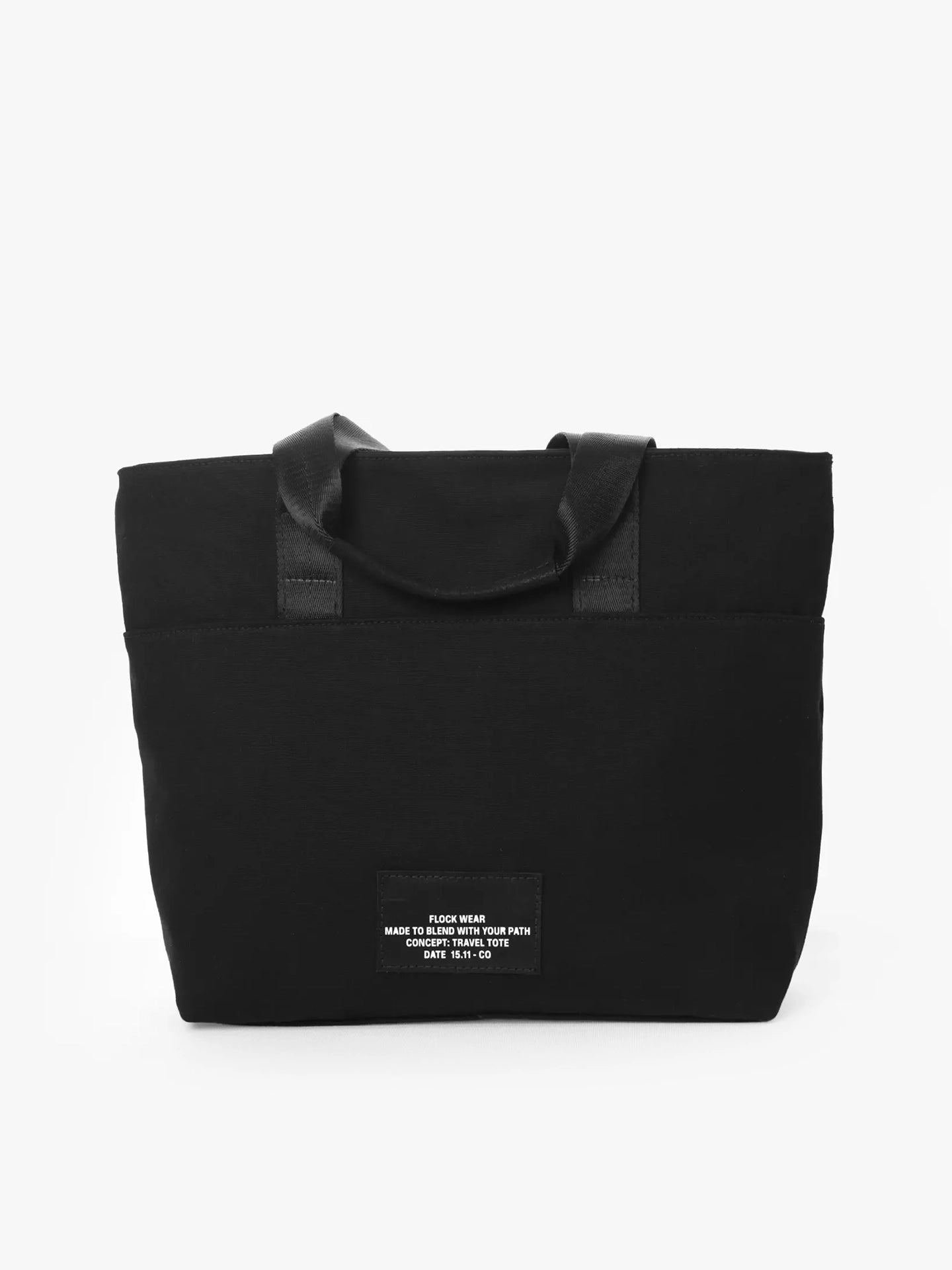 Totebag Nomad Voyage Negro Espalda