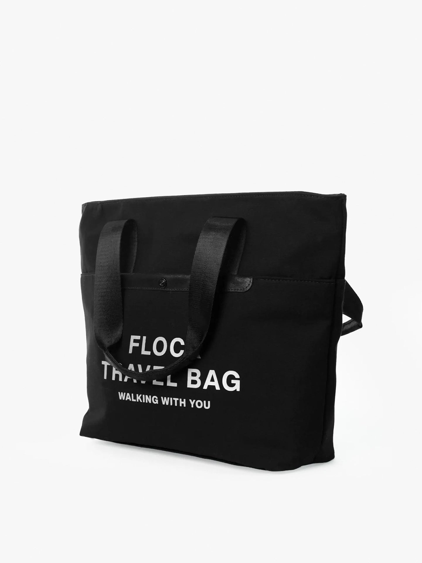 Totebag Nomad Voyage Negro Perfil