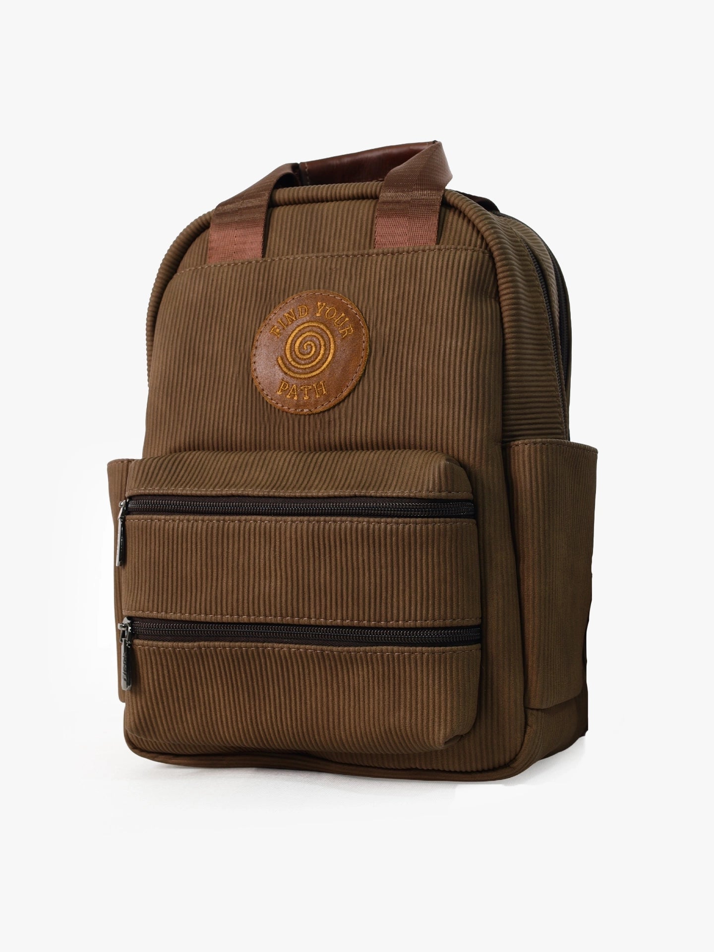 Totepack Cora Corduroy Cafe Perfil