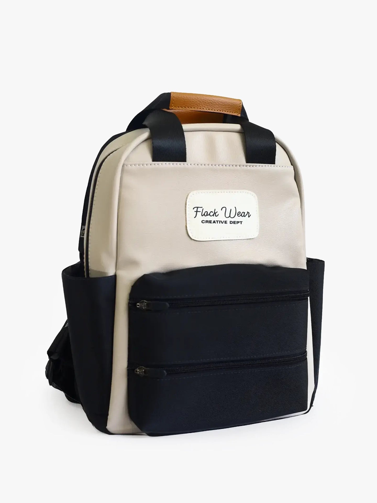 Totepack Cora Navy Taupe Perfil