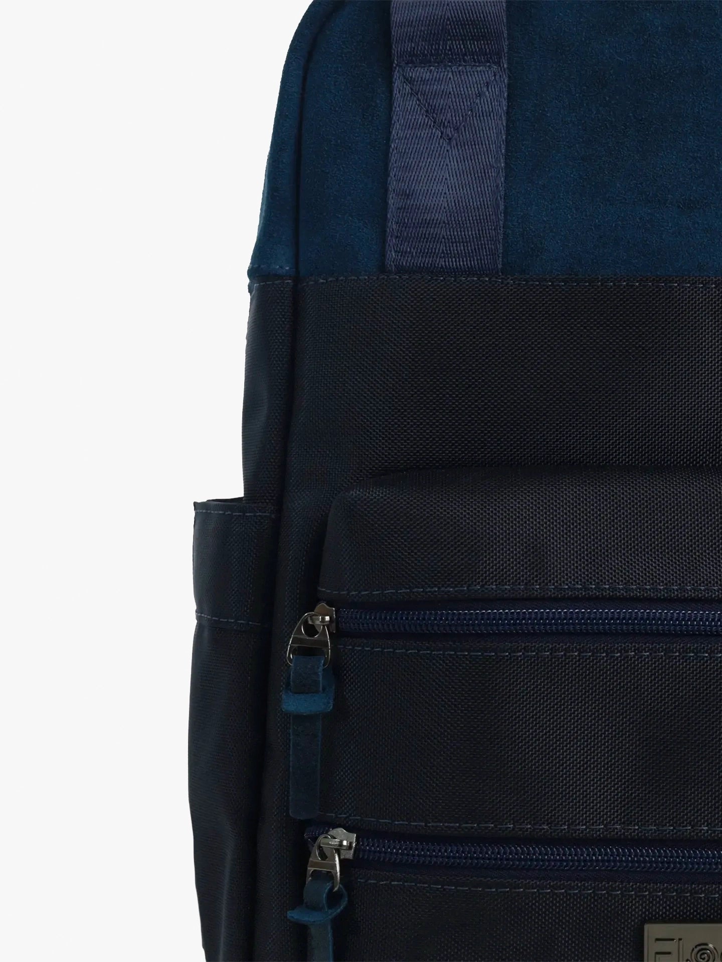 Totepack Kairos Nubuk Azul Detalle
