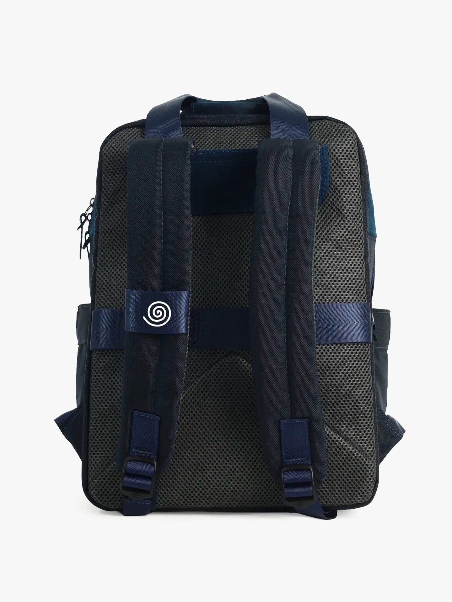 Totepack Kairos Nubuk Azul Espalda