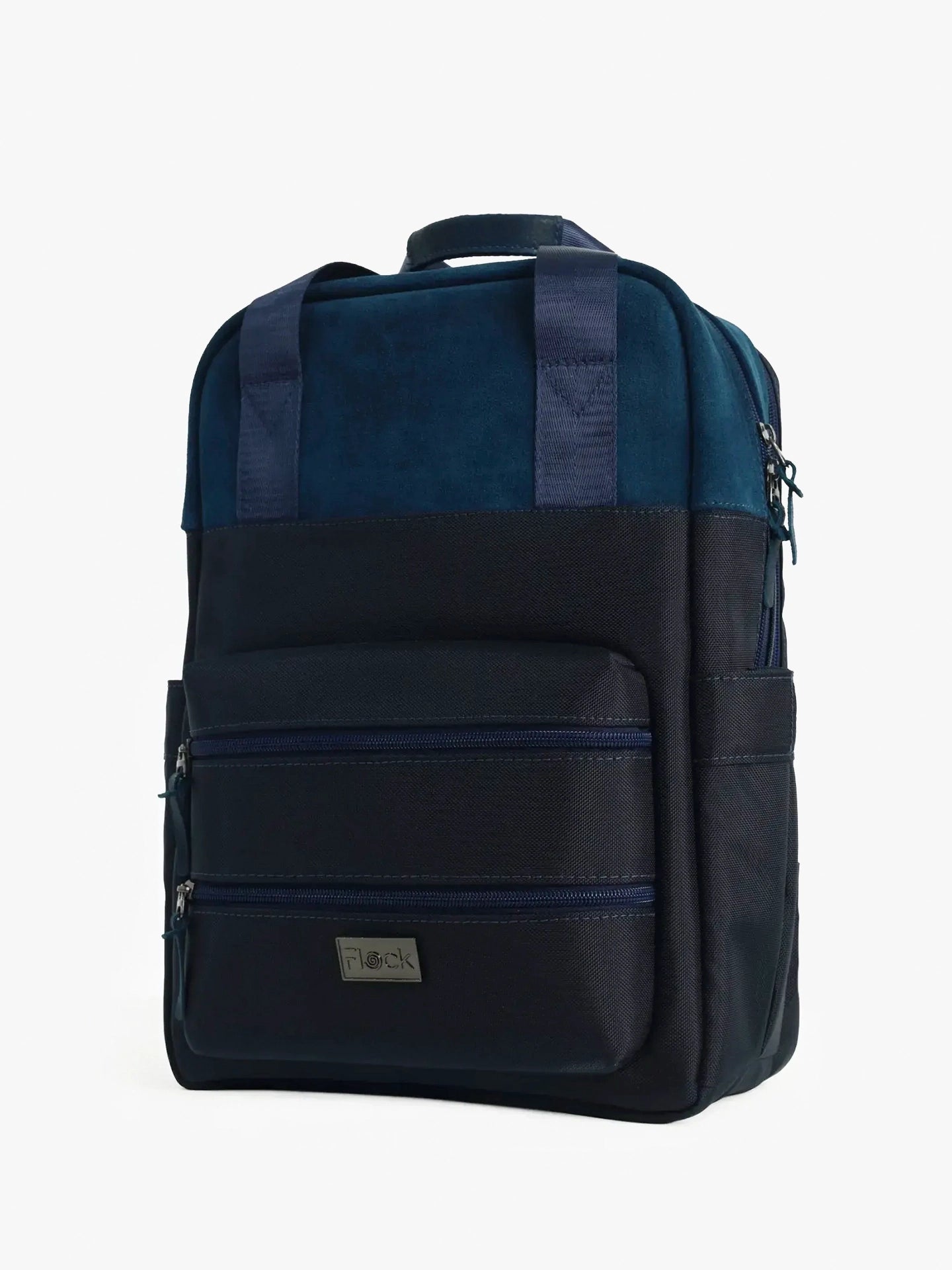 Totepack Kairos Nubuk Azul Perfil