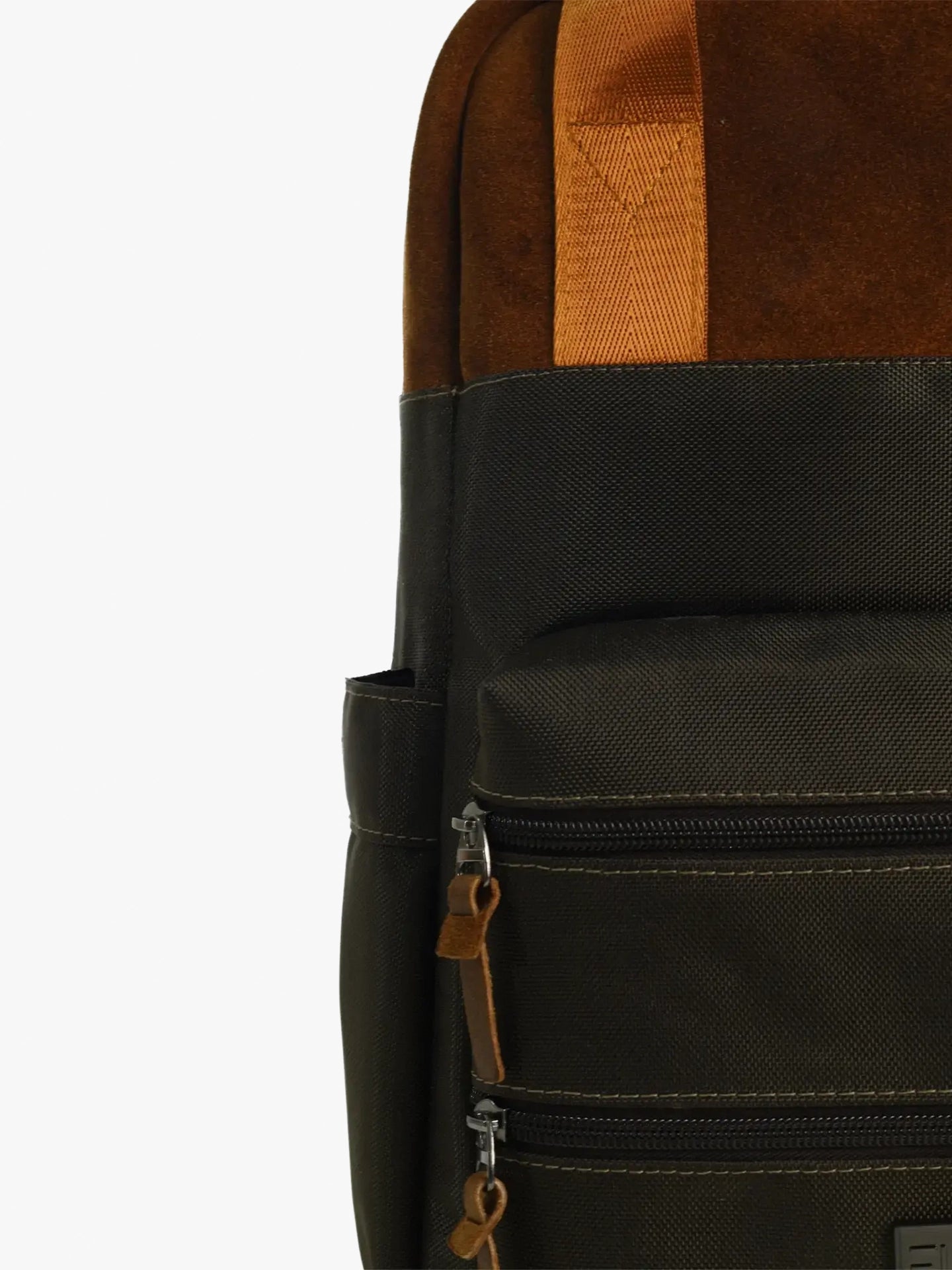 Totepack Kairos Nubuk Cafe Detalle