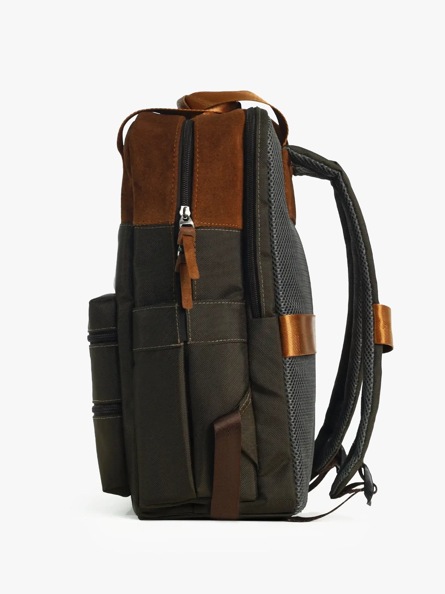 Totepack Kairos Nubuk Cafe Lateral