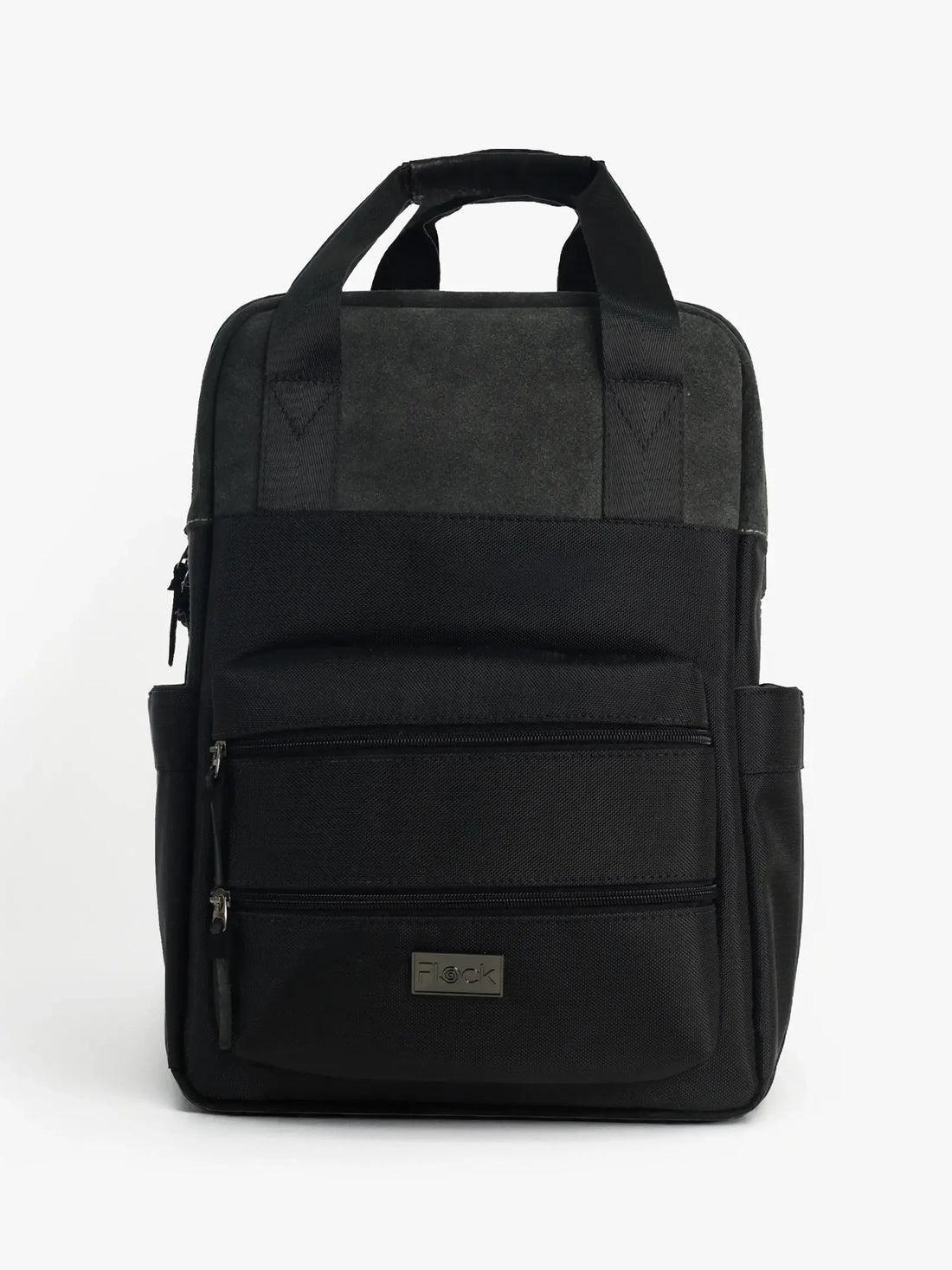 Totepack Kairos Nubuk Negro Frente