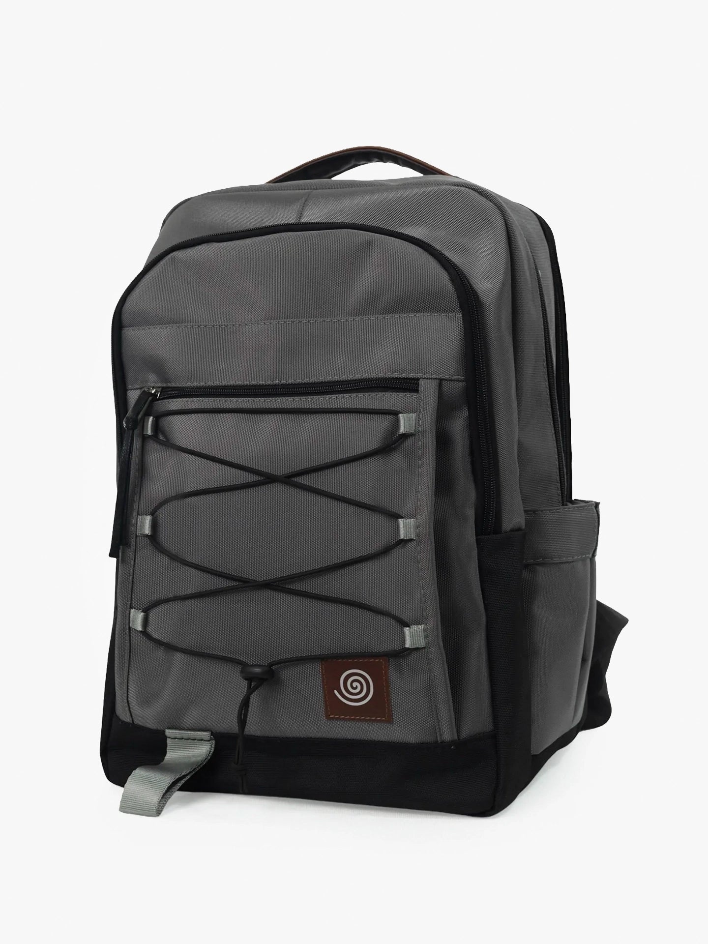 Morral Traveler Terra Gris Perfil