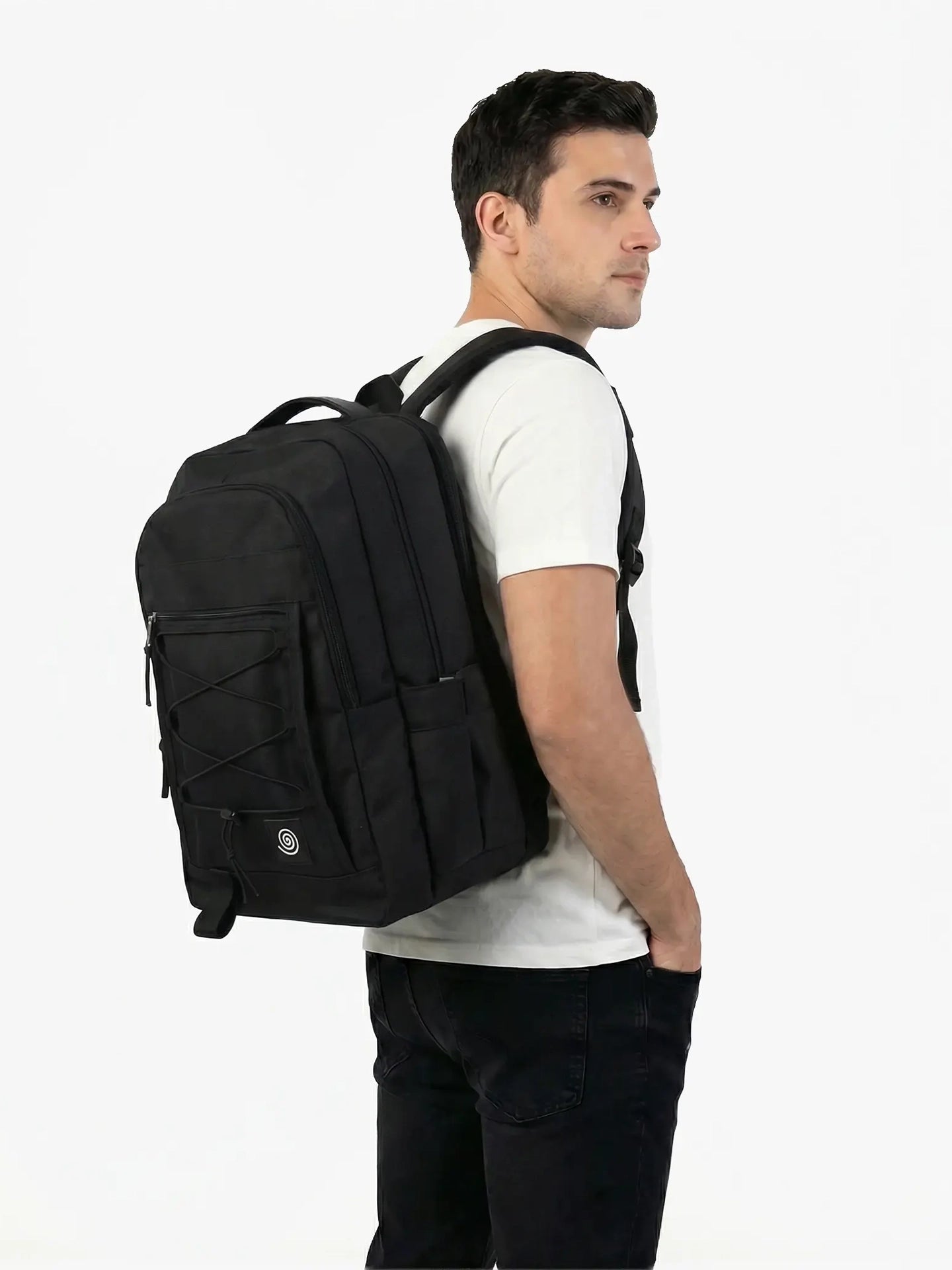 Morral Traveler Terra Negro Modelo