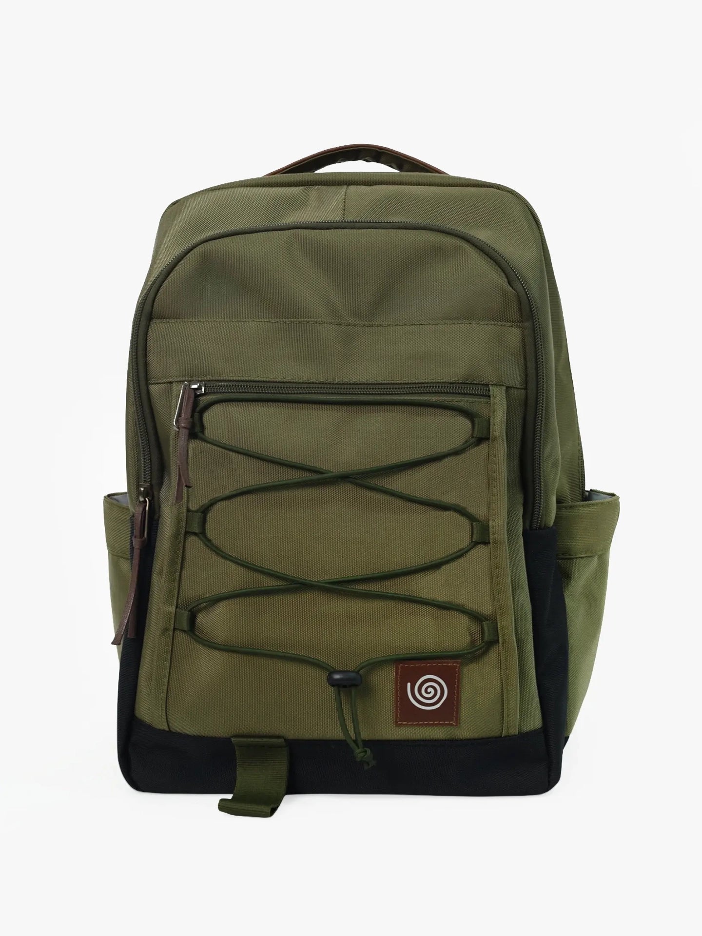 Morral Traveler Terra Oliva Frente