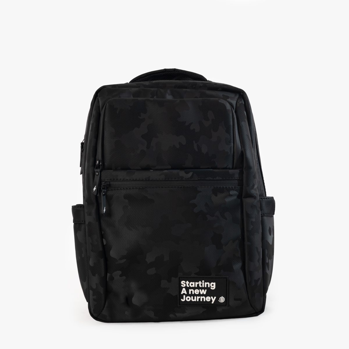 Morral Flock Camo Negro