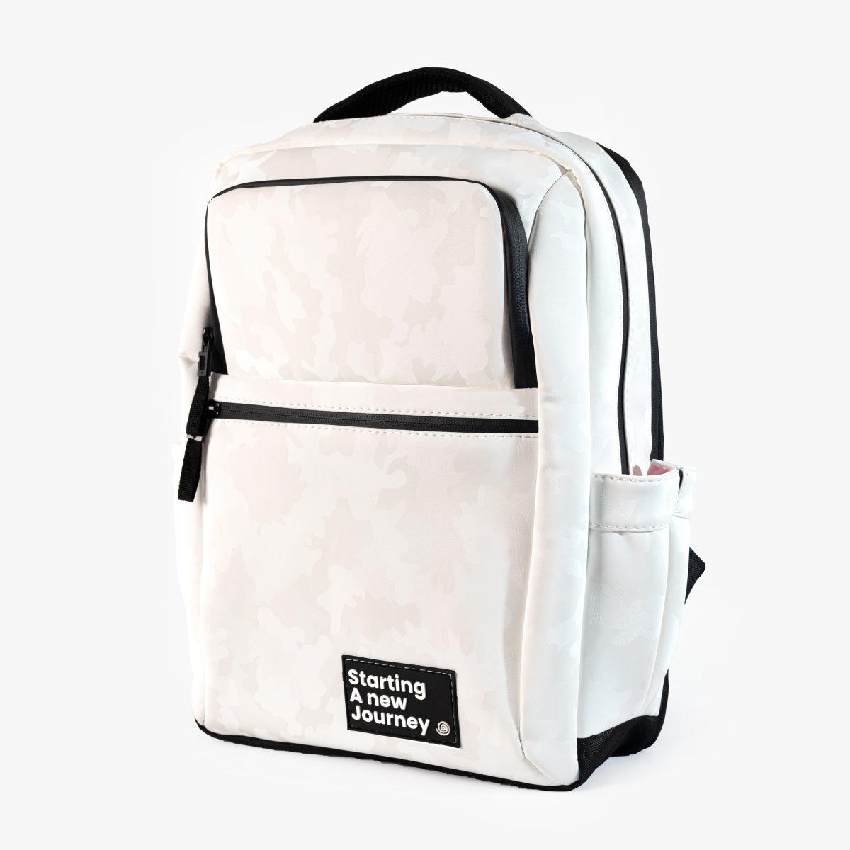 Morral Flock Camo Blanco